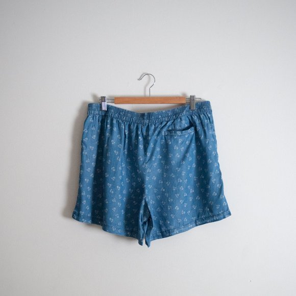 ALEXANDER JORDAN | PRINTED DENIM SHORTS - Picture 2 of 5